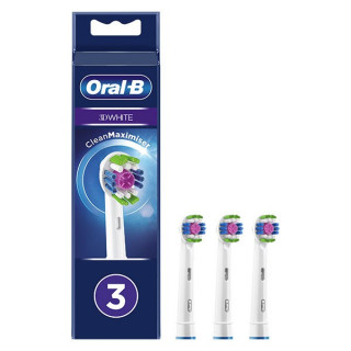 Oral B Clean Maximiser Brossettes 3D White - Lot de 3