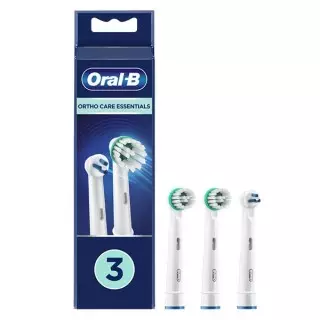 Oral B Brossettes Ortho Care Essentials - 2 brossettes ortho et 1 brossette inter-espace