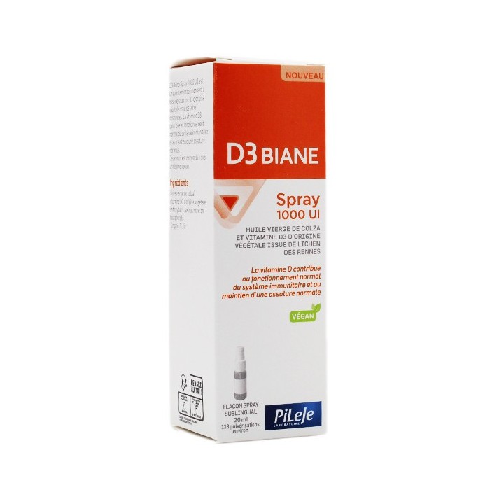 Pileje Spray D3 Biane 1000 UI - 20ml