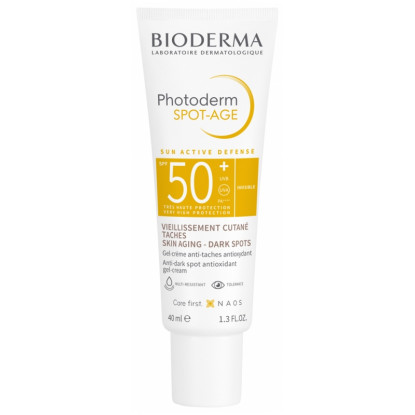Bioderma Photoderm Spot-Age Gel crème anti tâches antioxydant SPF50+ - 40ml