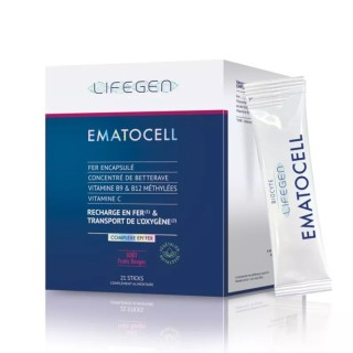 Biocyte Lifegen Ematocell - 90 gélules