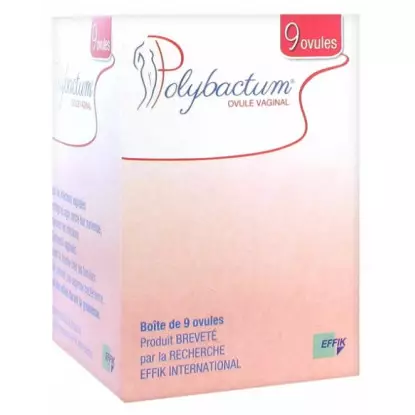 Effik Polybactum Ovule vaginal - 9 ovules
