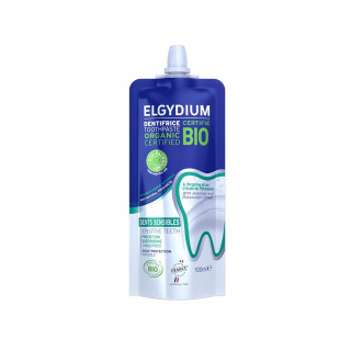 Elgydium Dentifrice dents sensibles Bio - Éco packaging 100ml