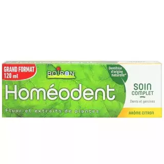 Boiron Homéodent Soin complet dentifrice citron - 120ml