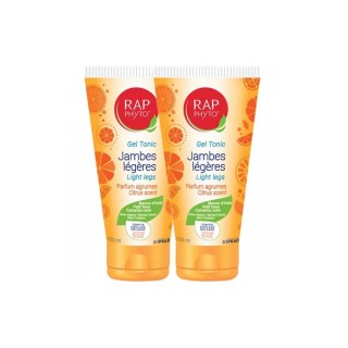 Rap Phyto Gel fraîcheur jambes légères agrumes - 2 x 150ml