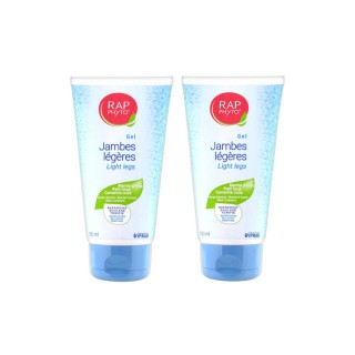 Rap Phyto Gel fraîcheur jambes légères menthol - 2 x 150ml