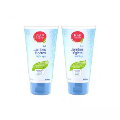 Rap Phyto Gel fraîcheur jambes légères menthol - 2 x 150ml