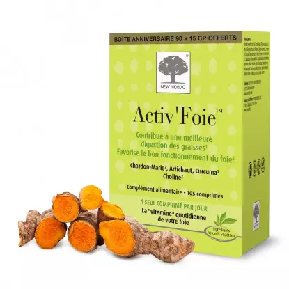 New Nordic Activ'Foie - 105 comprimés