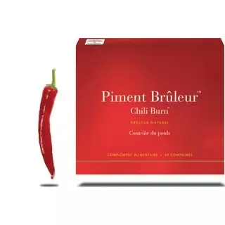 New Nordic Piment Brûleur Chili Burn 60Cp