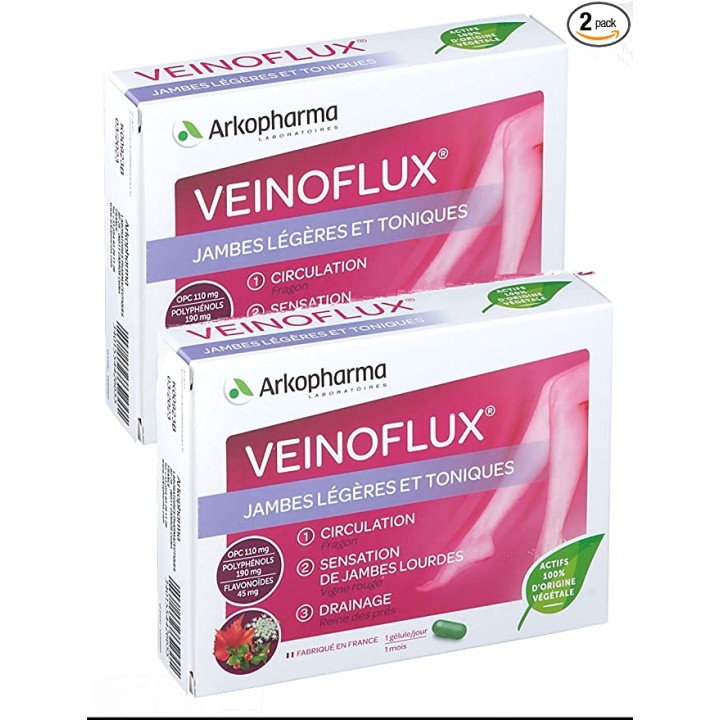Arkopharma Veinoflux LOT 2 x 30 gélules