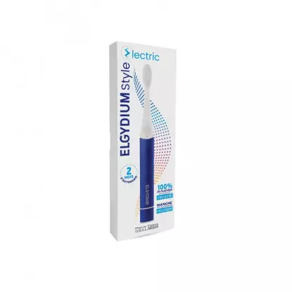 Elgydium Brosse à dents Style Electric Argent