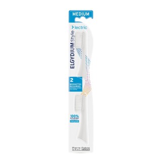 Elgydium Style Electric Brossettes de rechange souple x 2
