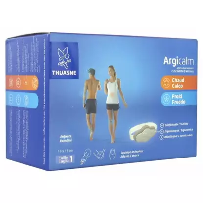 Thuasne Argicalm Coussin d'argile thermique réutilisable chaud froid - Taille 1