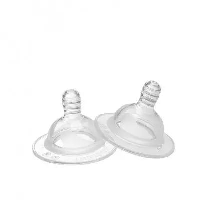 Twistshake Tétine en silicone anti colique 4m+ x 2