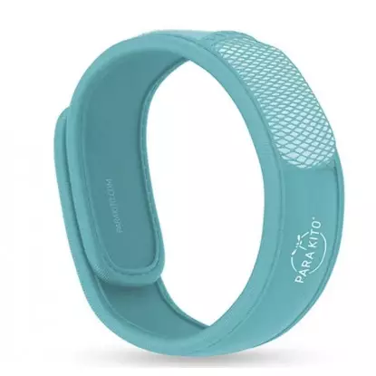 Parakito Limited Bracelet anti-moustiques turquoise + 2 recharges