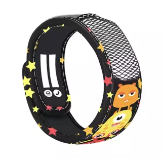Parakito Teens Bracelet anti-moustiques Monster + 2 recharges