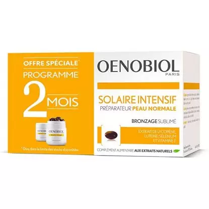Oenobiol Solaire Intensif préparateur - Lot de 2 x 30 capsules