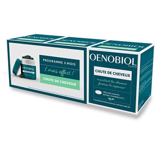Oenobiol Capillaire chute de cheveux - Lot de 3 x 60 capsules