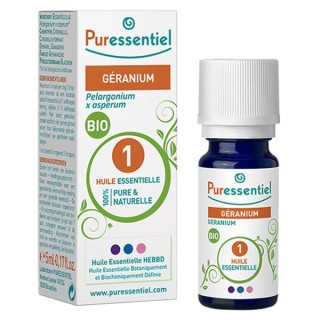 Puressentiel Huile Essentielle Géranium Bio 5ml