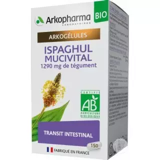 Arkogélules Ispaghul Mucivital Bio - 150 gélules