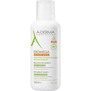 A-Derma Exomega Control Baume émollient anti-grattage - 400ml