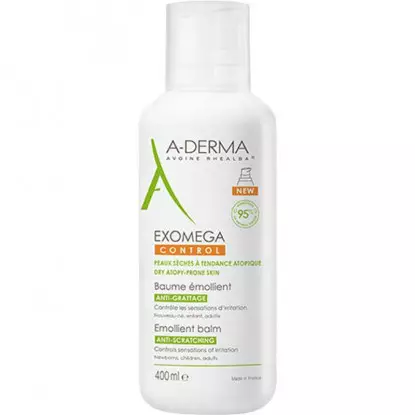 A-Derma Exomega Control Baume émollient anti-grattage - 400ml