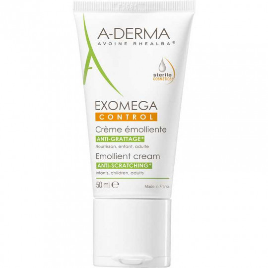 A-Derma Exomega Control Crème émolliente - 50ml