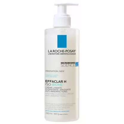 La Roche-Posay Effaclar H Iso-Biome Crème lavante hydratante apaisante - 390ml