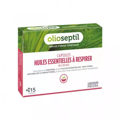 Ineldea Olioseptil Nez dégagé - 15 capsules