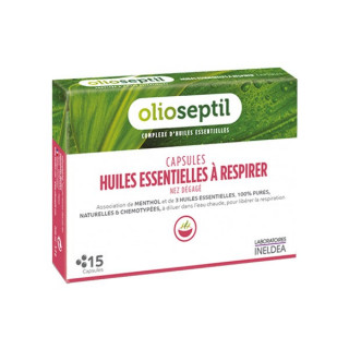 Ineldea Olioseptil Nez dégagé - 15 capsules