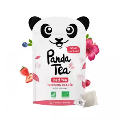 Panda Tea Iced Tea Detox - Fruits rouges - 28 sachets