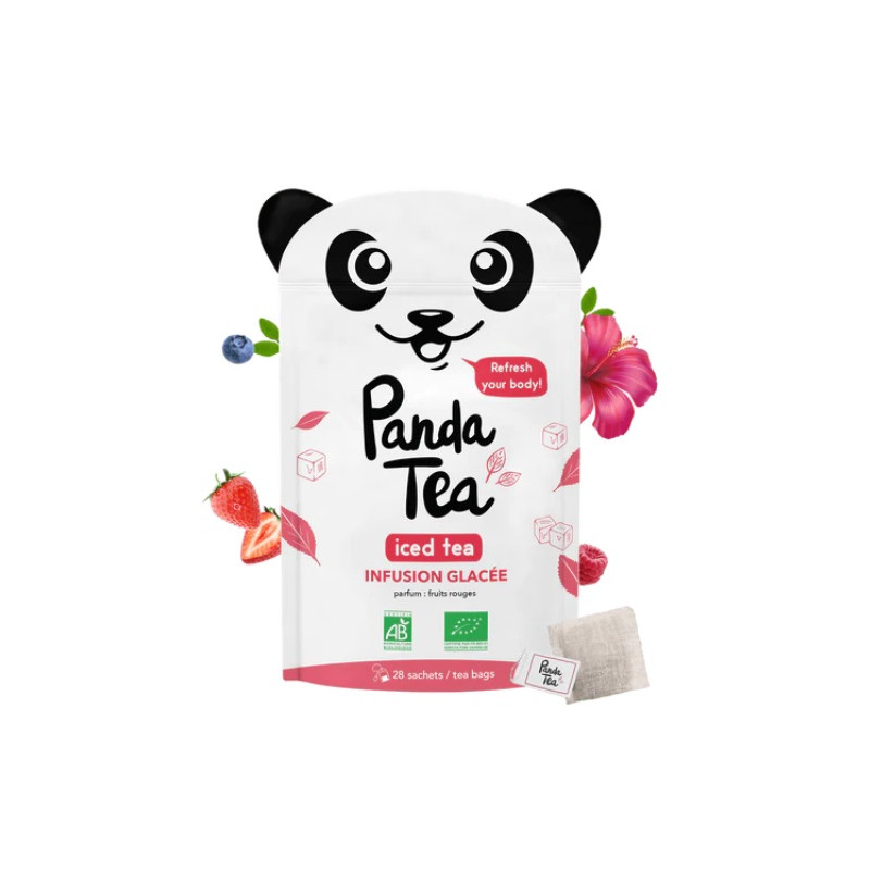 Panda Tea Iced Tea Detox - Fruits rouges - 28 sachets