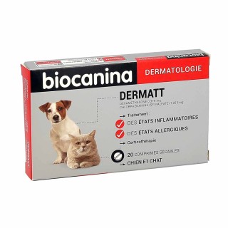 Biocanina Dermatt - 20 comprimés