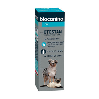 Biocanina Otostan gouttes auriculaires - 15ml