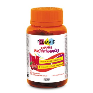 Pediakid Gommes multivitaminées - 60 gommes