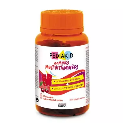 Pediakid Gommes multivitaminées - 60 gommes