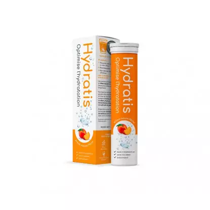 Hydratis Pastilles d'hydratation Pêche - 20 pastilles