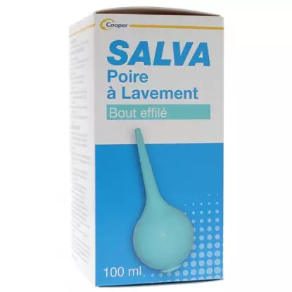 Cooper Salva Poire à lavement effilée - 100ml
