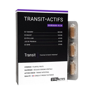 Synactifs TransitActifs - 20 gélules