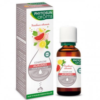 Phytosun Aroms Complexe diffuseur Fraîcheur agrumes 30ml