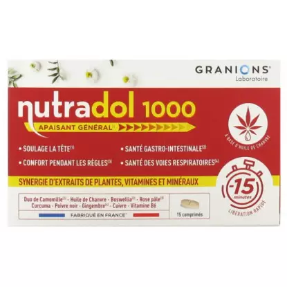 Granions Nutradol 1000 - 15 comprimés