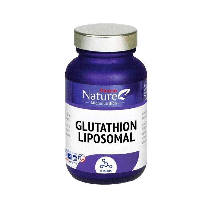 Pharm Nature Micronutrition Glutathion Liposomal - 30 gélules