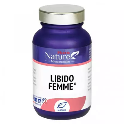 Pharm Nature Micronutrition Libido Femme - 60 gélules