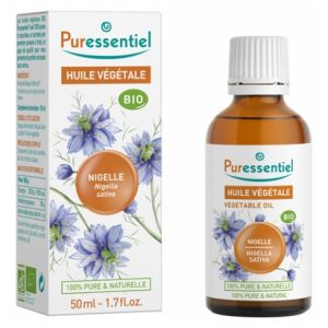 Nigelle Bio Huiles Végétales 50ml- Puressentiel - Easypara