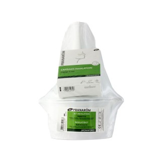 Pranarôm Aromaforce Inhalateur + Capsules inhalation Bio - 15 capsules