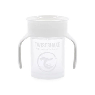 Twistshake Tasse 360 ​​6+m - Blanc - 230ml
