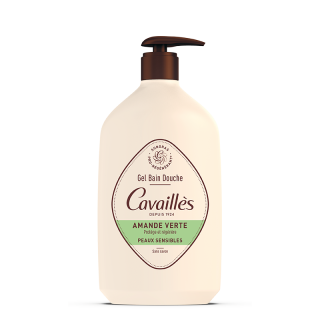 Rogé Cavaillès Gel bain douche peaux sensibles Amande verte - 1L