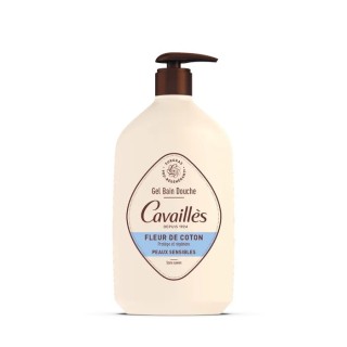 Rogé Cavaillès Gel bain douche peaux sensibles Fleur de Coton - 1L