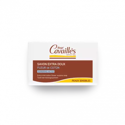 Rogé Cavaillès Savon surgras fleur de coton - 150g