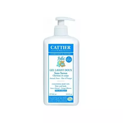 Cattier Bébé Gel Lavant Doux 500ml